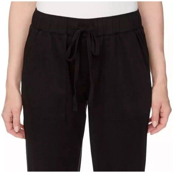 NWT Buffalo David Bitton Women's Soft Tencel Pull-On Pants Black XL - Picture 3 of 4